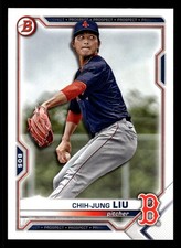Chih-Jung Liu 2021 Bowman Draft #BD-190 Boston Red Sox