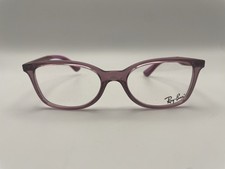 RAY-BAN RB 1586 3777 CLEAR PINK EYEGLASS FRAMES 47-16-130 NEW