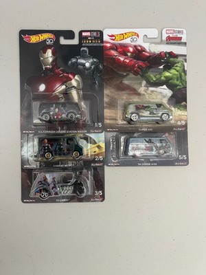 HOT WHEELS 2018 MARVEL COMIC HEROS PC: SET (PC#32)
