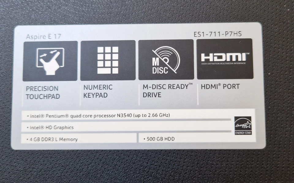 Acer Aspire E17 - Bild 3 von 4