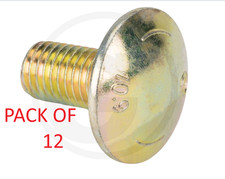 For DeutzFahr Kuhn Vicon/PZ Krone Pottinger Taarup Blade Holder Bolts PACK OF 12