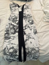 Charlotte Russe NWT Marble Pattern Dress With Slit Size Xs