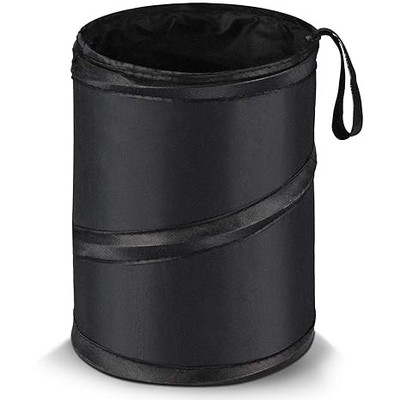 Pop-Up Collapsible Waterproof Car Trash Can Bag, Portable Garbage Bin Holder for