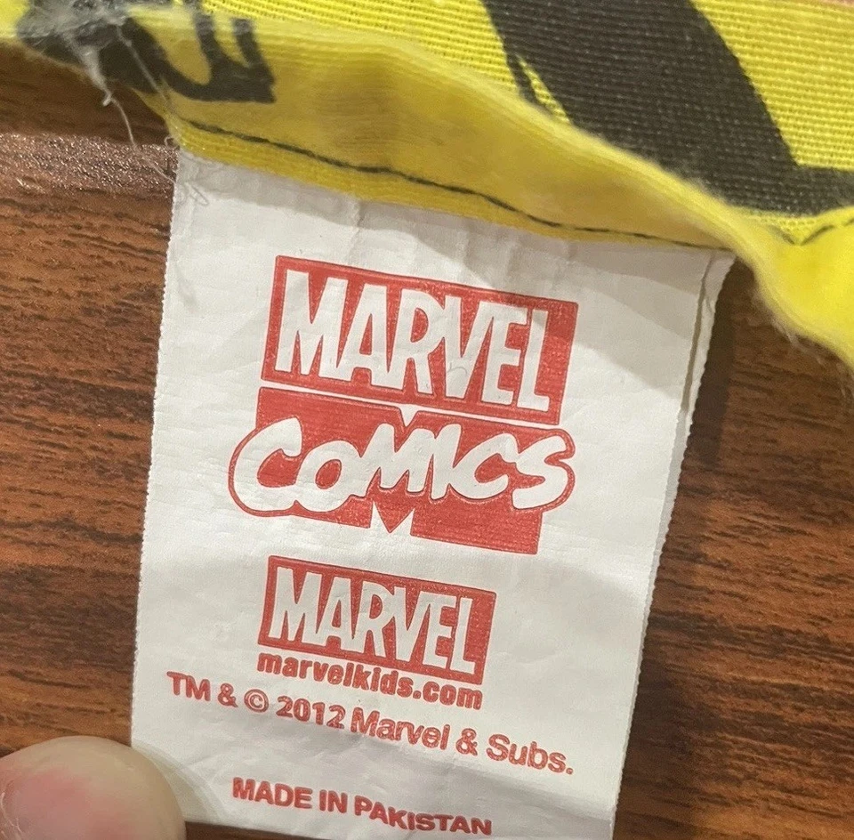 Sábana bajera doble Marvel Comics All Over Print Personajes Héroes 2012 Marvel 88x64 Foto 4 de 4