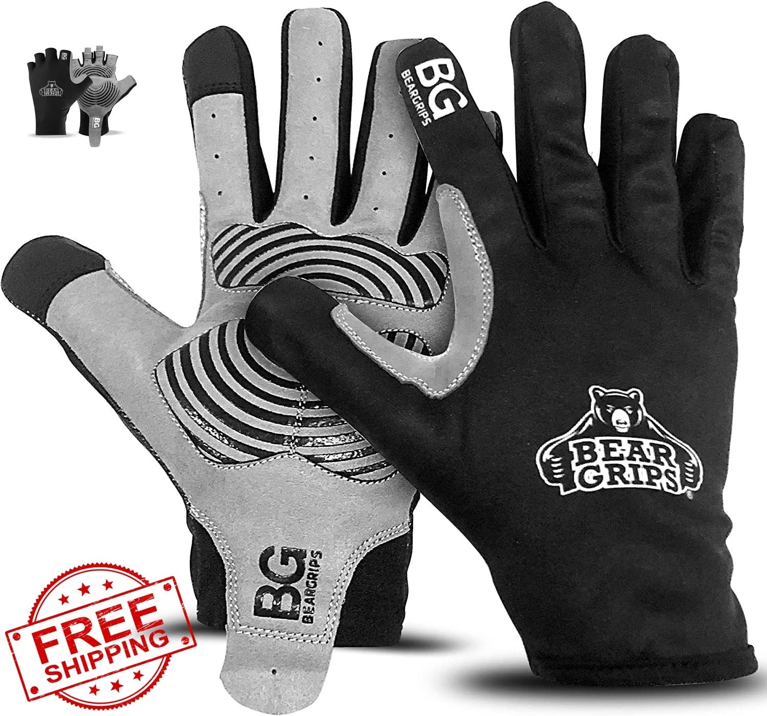 Bear Grips Weight Lifting Gloves