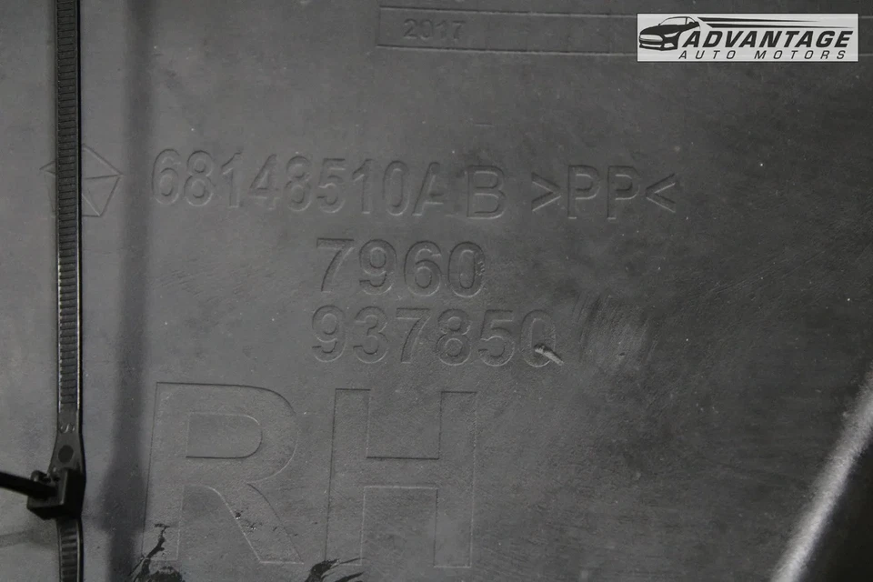 RAM 1500 2013-2018 cuarto trasero derecho timonera protector contra salpicaduras OEM Foto 4 de 4