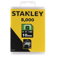 STANLEY Heavy Duty Cable Staples SharpShooter Pack of 5000 Type G 10 mm 0.0042 per staple