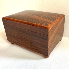 Vtg Franz Carl Weber Wood Grain Music Box Art...
