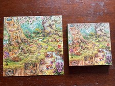 Vintage Springbok 500 Pc Jigsaw Puzzle Merry Mousetown COMPLETE