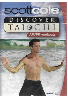 Scott Cole Discover Tai Chi DVD 2007 AM/PM Workouts Balance Strength Flexibility