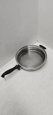 Chef's Ware Townecraft T304 Sauce Pan Frying Skillet 11” Stainless Steel No Lid