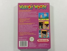 WARIO S WOODS NINTENDO NES PAL-B FAH (COMPLETE - GOOD CONDITION)