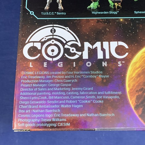 Cosmic Legions Olek Thygar Gravering Actionfigur Hvalkatar Book One Neu Sealed - Bild 16 von 17
