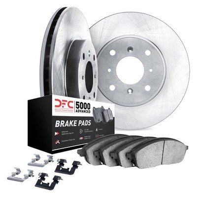 For Chevy Cobalt 05-10 DFC 6512-53022 PRO-KIT 5000+ Plain Front Brake Kit