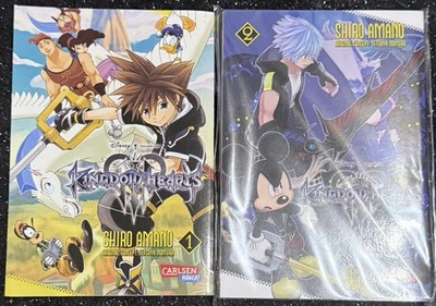 Kingdom Hearts Manga Band 1 & 2 von Shiro Amano neu
