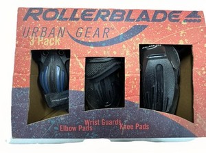 Rollerblade City Gear Protective 3 Pack Elbow-Wrist-Knee Pads Size Small S
