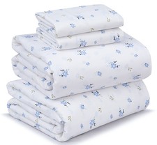 RUVANTI 100 Cotton Percale Sheets King Size Crisp Cooling King, Phulkari