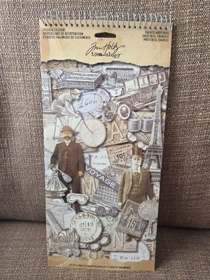 Tim Holtz Salvage Stickers French Industrial idea-ology - complete set of 71