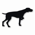 German Shorthaired Pointer Dog - Vinyl Decal Sticker - Choose Size & Color