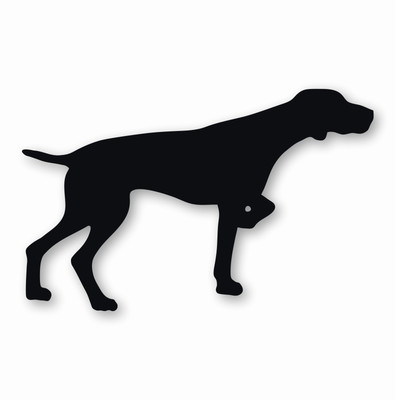 German Shorthaired Pointer Dog - Vinyl Decal Sticker - CHOOSE Size & Color