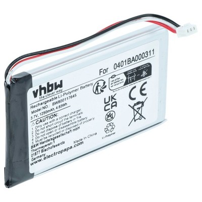 Akku für Elca 0401BA000311 Fernbedienung 1250mAh