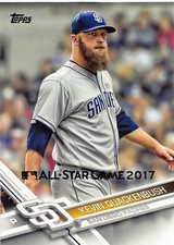 Kevin Quackenbush 2017 Topps All-Star 657  San Diego Padres  Baseball Card