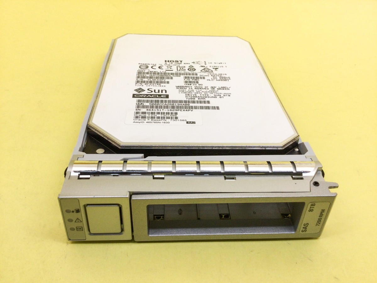 サフランライス HDD 8TB 7301588 SUN HGST 8TB 7.2K RPM SAS 12Gb/s 3.5