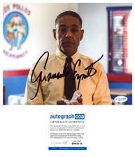 Giancarlo Esposito Signed BREAKING BAD Gus 8x10 Photo PROOF ACOA E