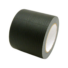 FindTape Black Masking Tape: 4 in. 96mm actual x 60 yds. Black 