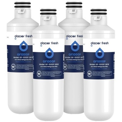 Long-lasting LT1000PC Refrigerator Filter x4 ..