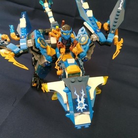 LEGO Ninjago 70602 Jay's Elemental Dragon Incomplete Instructions 15x11x2in Size
