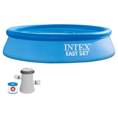 Intex Easy Set Pool Ø 244cm x 61 cm mit Filter Pumpe 28118 - Intex 28108 - (Spi