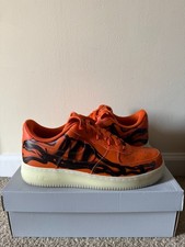 Nike Air Force 1 Low Orange Skeleton Mens Siz...