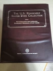 THE US ROOSEVELT SILVER DIME COLLECTION MATCHED WITH THE ROOSEVELT Stamp Issue
