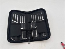 2x - Lock Picking Kit Practice Set Tools - 17 Pieces