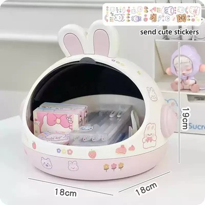 Kaninchen Schreibtisch Organizer Stauraum Kawaii Kunststoff Mädchen