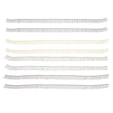 8Pcs Assorted Color Doll Eyelashes Nylon False Lashes for DIY Doll Decoration