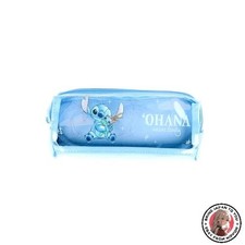 NEW Sun-Star Stationery Stitch Disney Goods Pencil Case Large Capacity Double