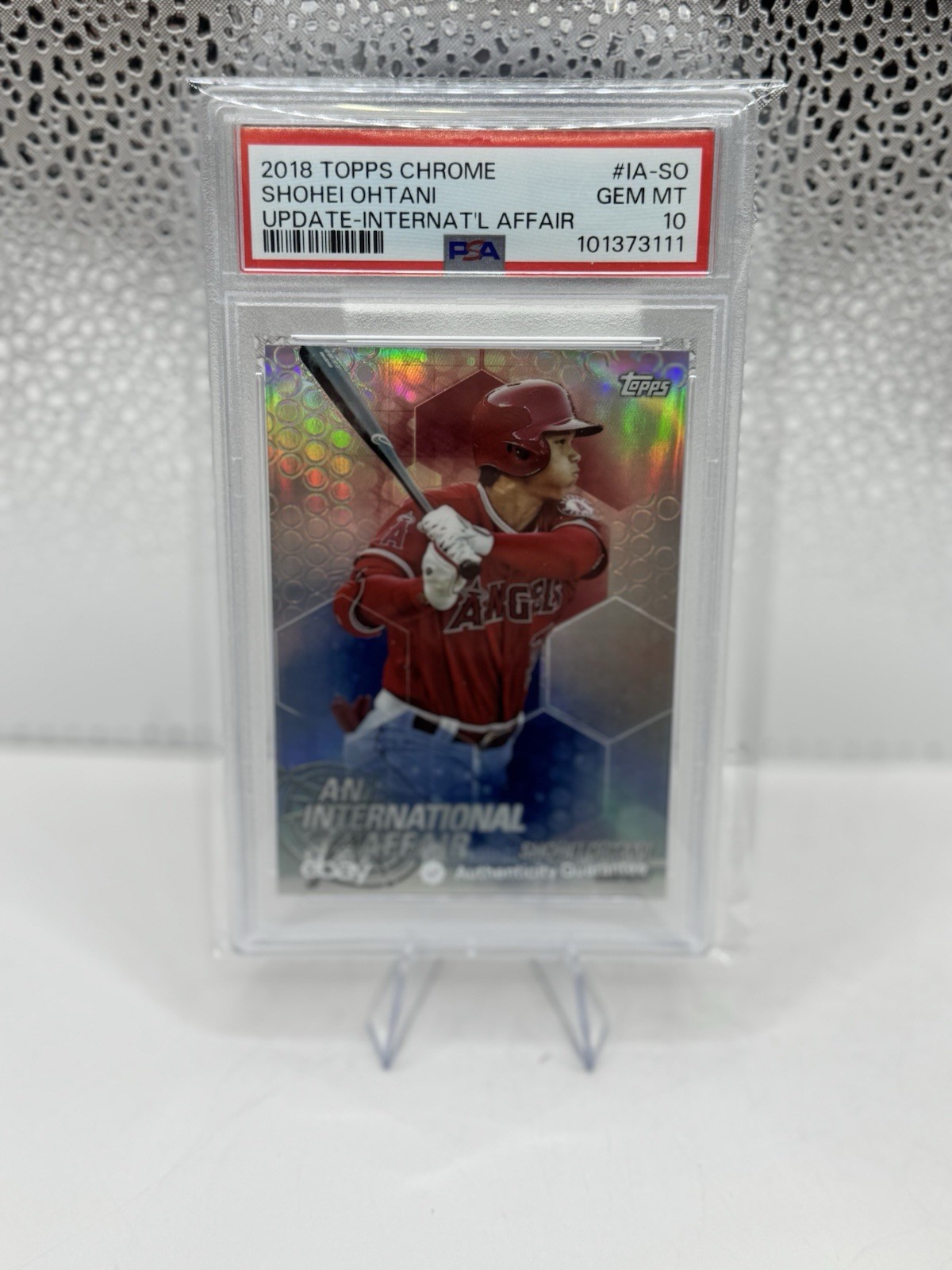Shohei Ohtani 2018 Topps CHROME PSA 10 Rookie RC INVEST $$$ IA-SO GEM MINT 🇺🇸