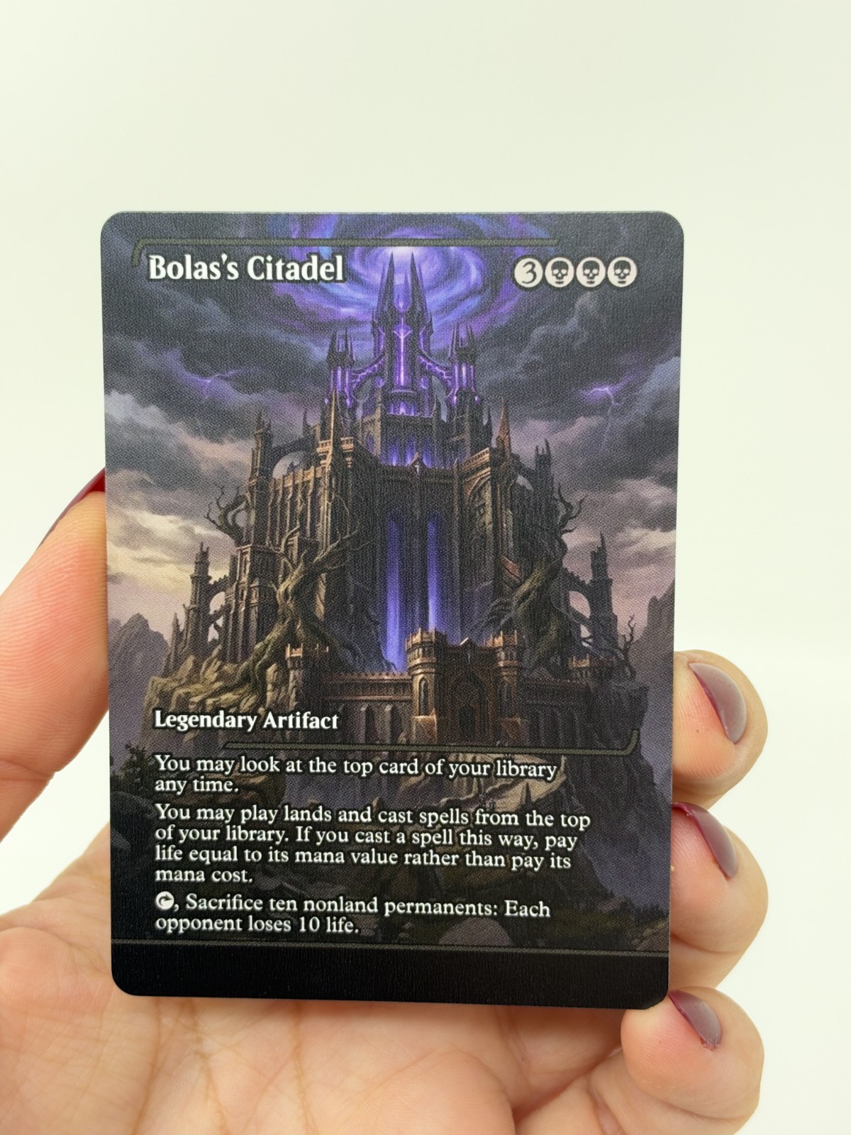 Bolas’s Citadel Proxy Card with Custom art