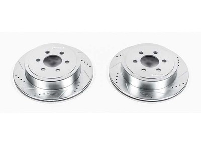 PowerStop for 2003 Dodge Durango Rear Evolution Drilled & Slotted Rotors - Pair