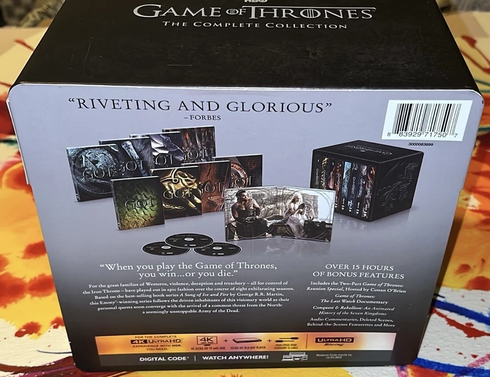 Game of Thrones (4K UHD) Complete Steelbook Collection - Image 3 of 4