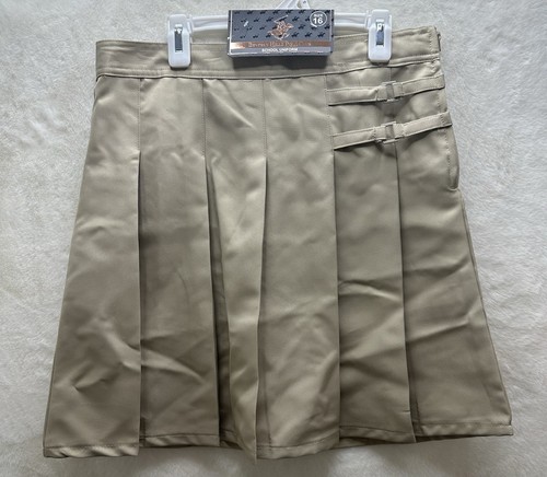 Girls Beverly Hills Polo Club School Uniform Skirt Size 16 - Picture 1 of 10