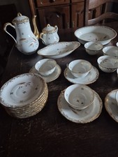 Service à café/thé en porcelaine de Limoges – Chadelaud