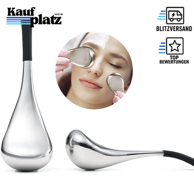Eiskugeln Edelstahl Cryo Sticks Roller Gua Sha für Gesicht Augen Hautpflege