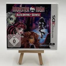 Nintendo 3DS Monster High Aller Anfang Ist Schwer Sealed Neu Sammlung Rarität