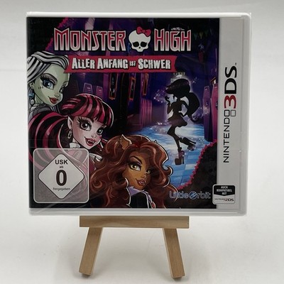 Nintendo 3DS Monster High Aller Anfang Ist Schwer Sealed Neu Sammlung VGA Wata