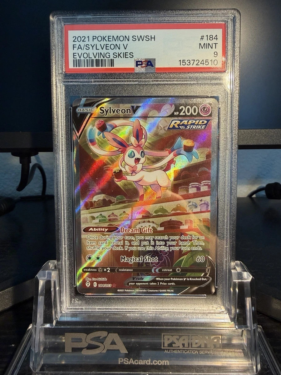 Sylveon Pokémon TCG Professional Sports Authenticator (PSA