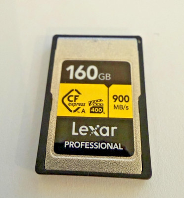 Lexar Professional GOLD Series 160GB CFexpress Type A Memory Card