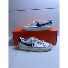 Nike Blazer Low 77 White Black Size 9 3165